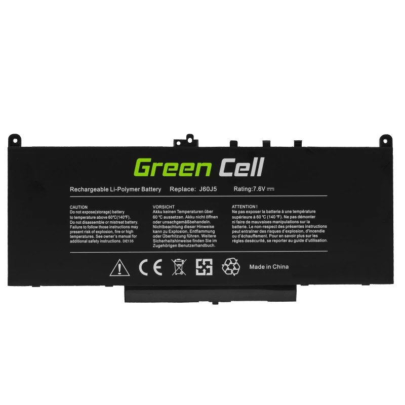 Batteria per laptop Green Cell DE135 J60J5 7.6V 5800mAh Dell Restore Mo