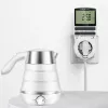 Timer elettronico QOLTEC PC0628 con display LCD, conto alla rovescia 24 ore