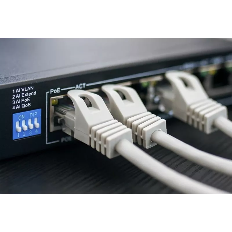 Cavo di rete Extralink Twisted-Pair CAT5E FTP per interni 305M grigio