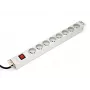 DIGITUS Professional A-19-STRIP-2-IMP – unità di distribuzione di corrente (rack – montabile a rack) – corrente alternata 250 V – alimentazione in ingresso – uscita