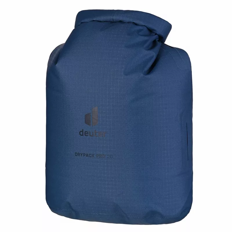 Sacca impermeabile DEUTER Drypack Pro 20 – capacità 20 L, chiusura a rollio, cuciture saldate