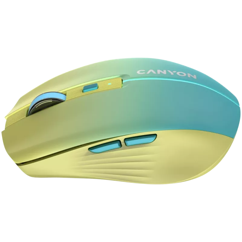 CANYON Mouse MW-44 Wireless Charge Giallo Blu