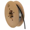 Guaina per gestione cavi Label the Cable LTC Pro 5111, 10 m, nero – per raggruppare e organizzare i cavi
