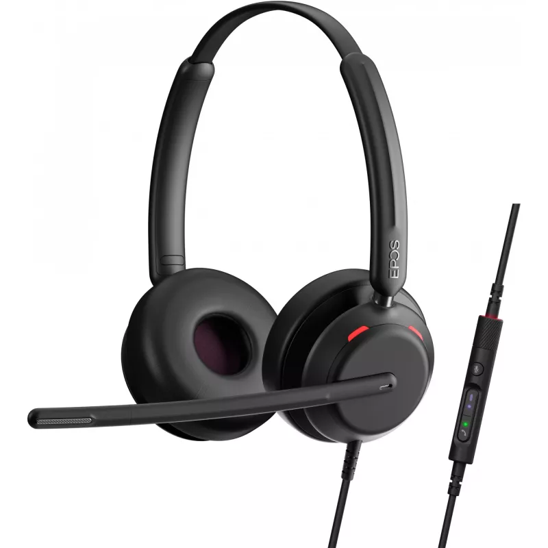 EPOS IMPACT 760T - Cuffia - On-Ear - Con filo - USB-C - Nero - Certificata per Microsoft Teams (1001214)