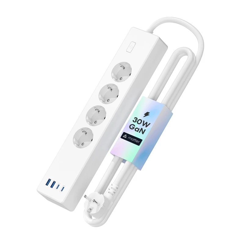 Ciabatta Meross MSP844 — 4 prese AC, 2 USB-A, 2 USB-C
