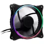 Inter-Tech 888860272 ventola RGB per case, 120 mm, 120x120x25 mm, nera