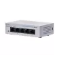 Switch unmanaged L2 Gigabit Ethernet Cisco CBS110 — 5x RJ-45 10/100/1000, 1U, 12V DC, 2048 MAC, 10 Gbit/s