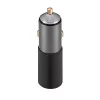 Akyga AK-CH-26 caricabatterie da auto GaN 12/24 V, 100 W, USB-C PD 3.0 + USB-A QC 3.0, grigio