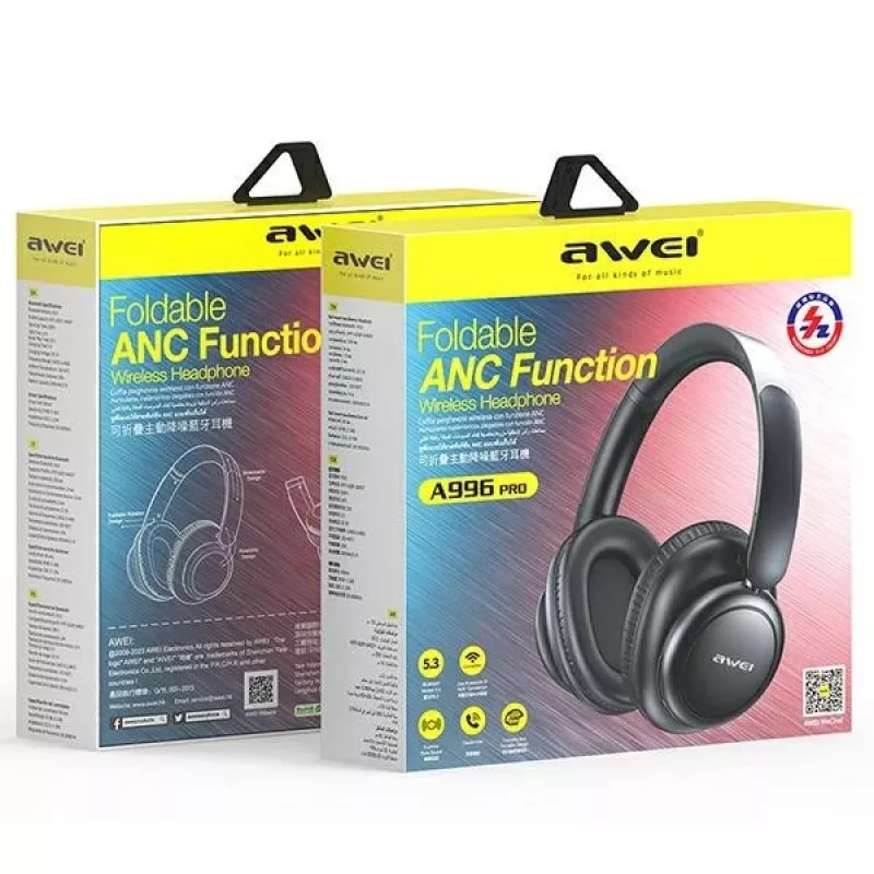 Cuffie Bluetooth A996 Pro ANC