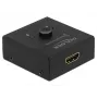 DeLock HDMI 2-1 bidirezionale 4K 60 Hz compatto - Retail Box - switch video/audio - 2 x HDMI - desktop (64072)