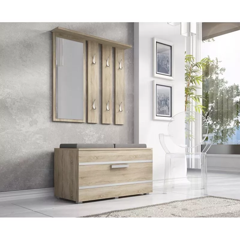 Topeshop GAR OPAL SONOMA armadio ingresso