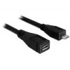 Cavo USB DeLOCK 83248 USB 2.0 1m Micro-USB B nero