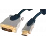 Adattatore cavo video ShiverPeaks SP77480 1 m HDMI Type-A DVI-D blu