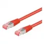 Cavo patch Wentronic Goobay CAT 6, S/FTP (PiMF), rosso, 25 m - LSZH senza alogeni, rame (95650)