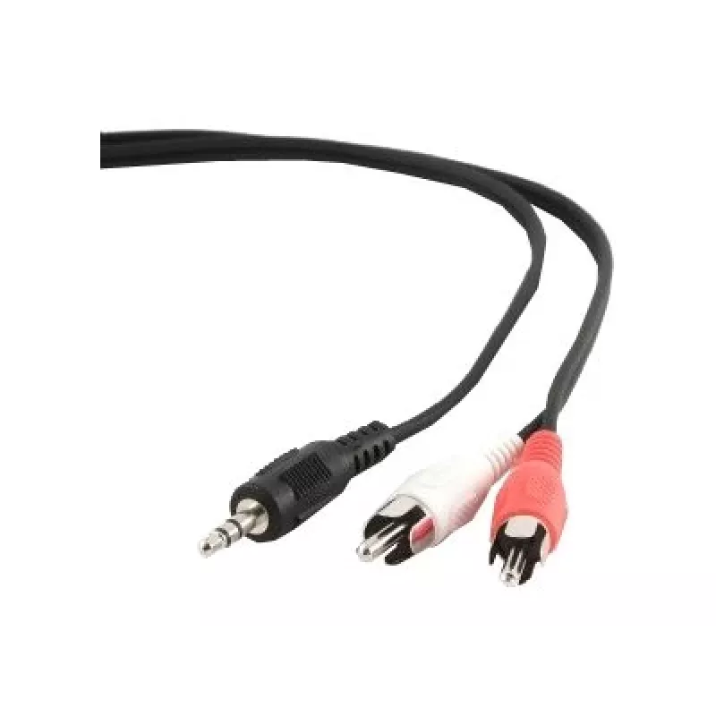 Gembird 1,5 m - 3,5 mm/2xRCA - M/M 1,5 m 3,5 mm 2 x RCA nero - rosso - bianco (CCA-458)
