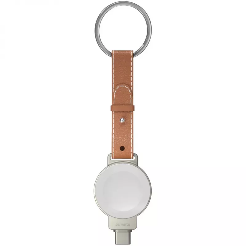 Caricabatterie wireless 4smarts 541476 per Apple Watch — argento