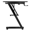 Scrivania per computer Subsonic SA5706 nero dritto PVC 120x60 cm