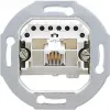 Supporto per presa RJ-45 JUNG UAE 8 UPO argento (UAE8UPO)