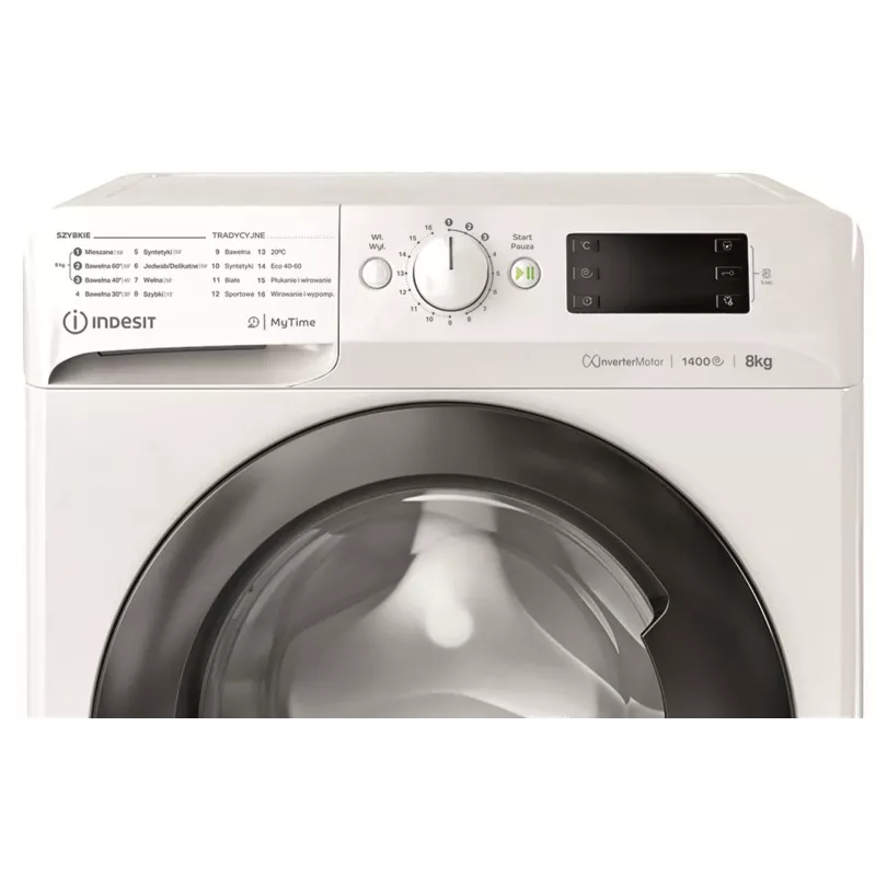 Lavatrice INDESIT MTWE81495WBPL 8 kg, 1400 giri/min, classe di efficienza energetica B