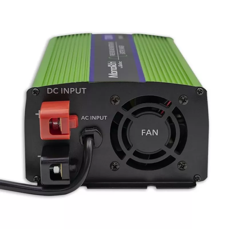 Inverter per auto Qoltec Monolith 1200 W Verde 12 V