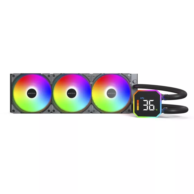 DISSIPATORE CPU MULTI-SOCKET NERO/HYPERFLOW DIGITAL 360 MONTECH