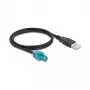 Cavo HSD Z femmina su USB 2.0 Type-A maschio 1 m DeLOCK