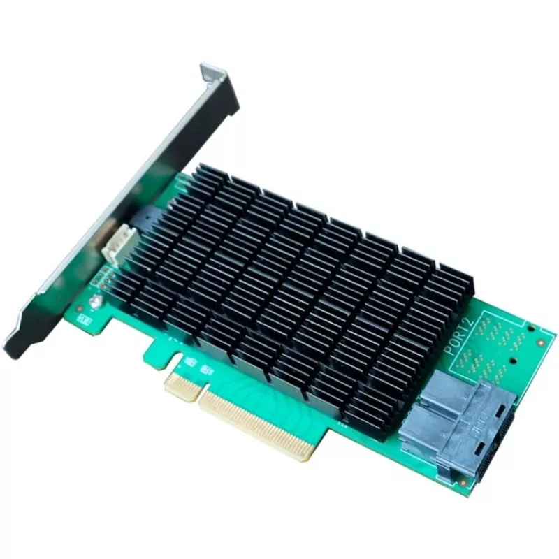 HighPoint Rocket 710L 8x porte su PCIe 3.0 x8 12Gb/s SAS DAS - Serial Attached SCSI (SAS) - SAS1