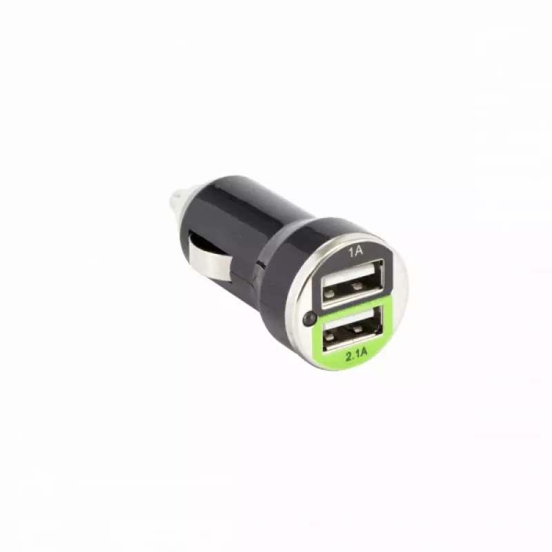 Sbox CC-221B caricabatterie da auto dual USB CC-221B nero