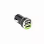 Sbox CC-221B caricabatterie da auto dual USB CC-221B nero