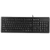 Tastiera A4Tech KR-92 universale USB QWERTY inglese nero