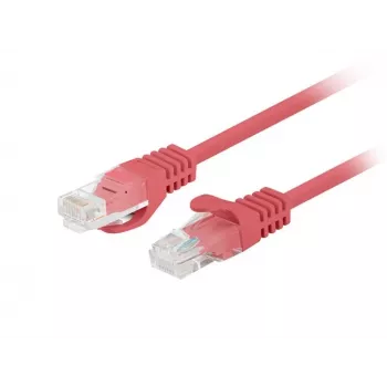 Cavo di rete Lanberg PCU6-20CC-0100-R rosso 1 m Cat6 U/UTP (UTP)