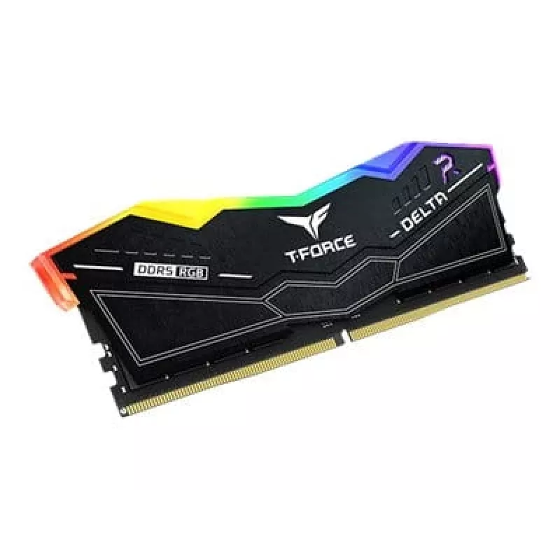 DIMM 32 GB DDR5-6400 (2x 16 GB) kit dual, memoria nera, FF3D532G6400HC40BDC01, Delta RGB, INTEL XMP