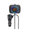 Trasmettitore FM SAVIO TR-14 Bluetooth USB, FM 87,6–107,9 MHz, MicroSD, USB-C, alimentazione auto 12 V