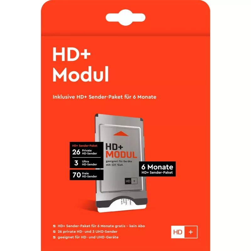 Modulo HD plus HD+ incl. pacchetto canali HD+ 6 mesi