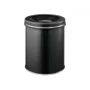 Cestino portarifiuti rotondo in acciaio Durable 3305-01 15L