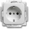 BUSCH JAEGER 2013-0-5291 - CEE 7/3 - 2P+E - bianco - CE - 250 V - 16 A