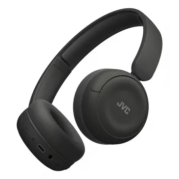 Cuffie JVC HA-S59W — con filo e wireless Bluetooth, USB‑C, supraurali, 20–20000 Hz, cavo 1,2 m, 148 g, nere