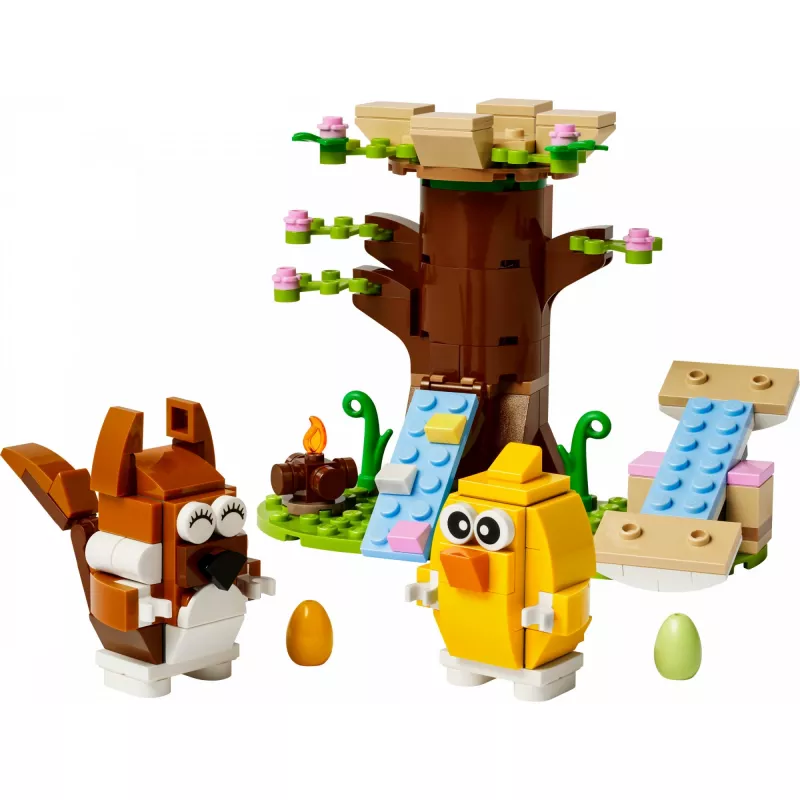 LEGO 40709 parco giochi animali di primavera