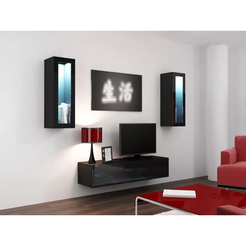 Cama supporto TV VIGO 140 30/140/40 nero/nero lucido