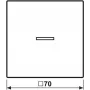 Jung HOME pulsante 1 canale BTLS17101SWM 1 (BTLS17101SWM)