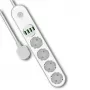 Ciabatta elettrica Colorway CW-CHE44W 2 m 4 prese AC per interni bianco