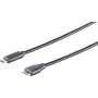 Cavo S/CONN 77142-1.0 USB 3.2 Gen 2 1 m USB-C a Micro-USB B nero