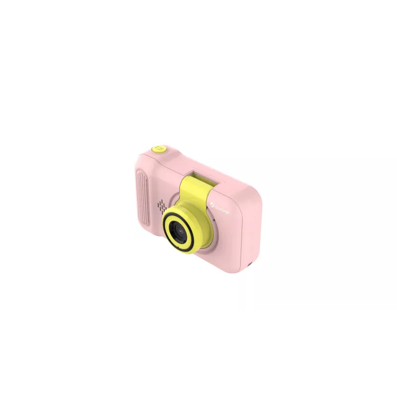Fotocamera digitale per bambini Denver KCA-1351RO 12MP rosa giallo