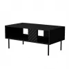 Tavolino Cama Meble LUCCA 1000×550×460 mm rettangolare nero