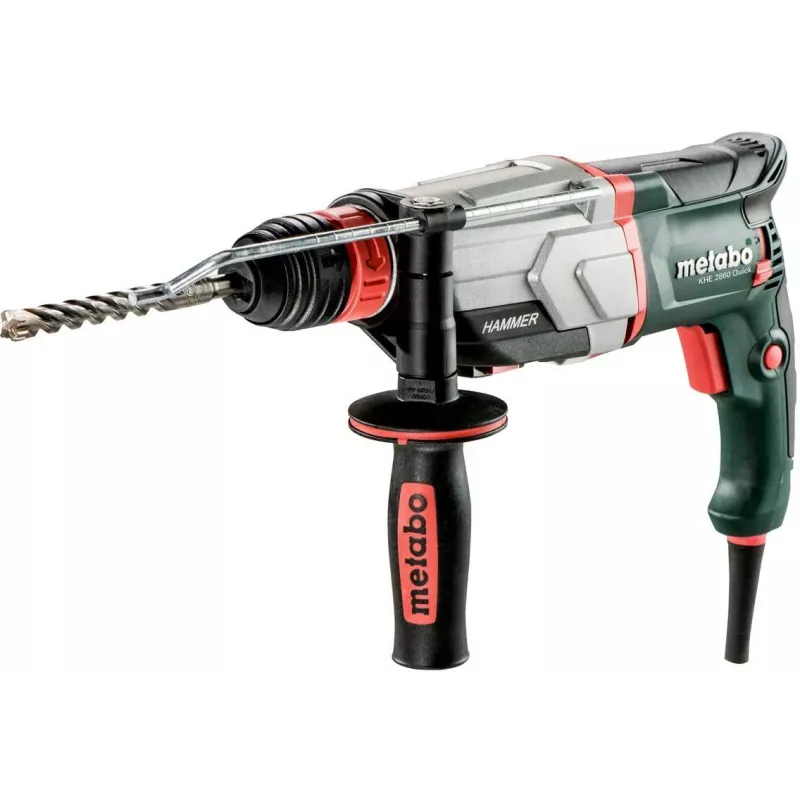 Martello perforatore Metabo 800W 3,2J + mandrino aggiuntivo Khe 2860