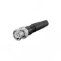 Goobay 11337 Connettore BNC con tappo a vite e contatti a saldare, pin dorato