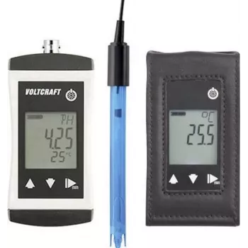 VOLTCRAFT KBM-110 + TG-400 misuratore pH redox (ORP), temperatura, valore pH