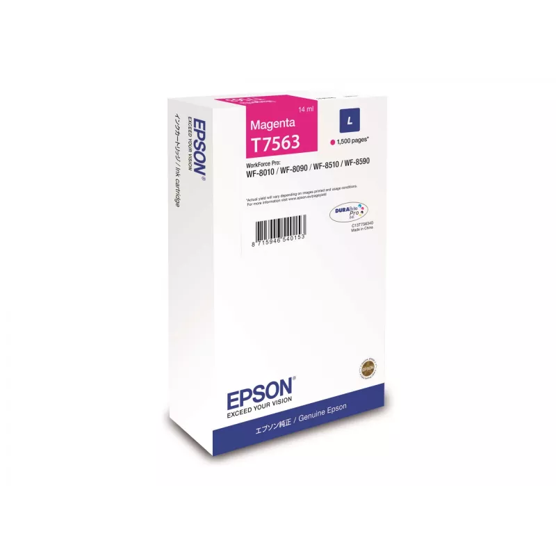 Epson C13T75634N cartuccia d'inchiostro 1 pezzo originale resa standard magenta