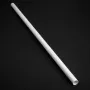 Hardtubing Bitspower 16 mm AD tubo in ottone smussato, 500 mm, verniciato bianco