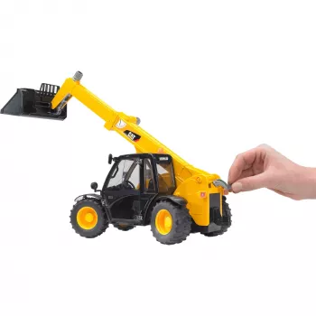 Bruder 02141 Caterpillar caricatore telescopico plastica fattoria veicolo da cantiere giocattolo